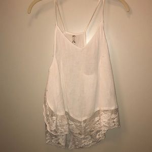 Free people lace tank